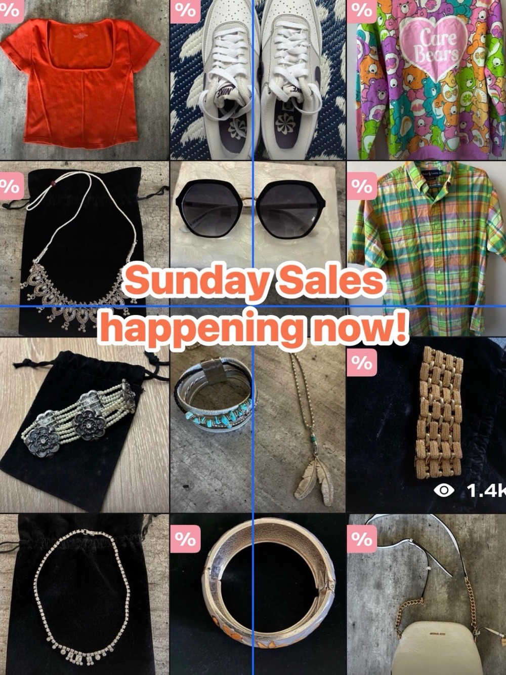 Sunday Sales happening now!